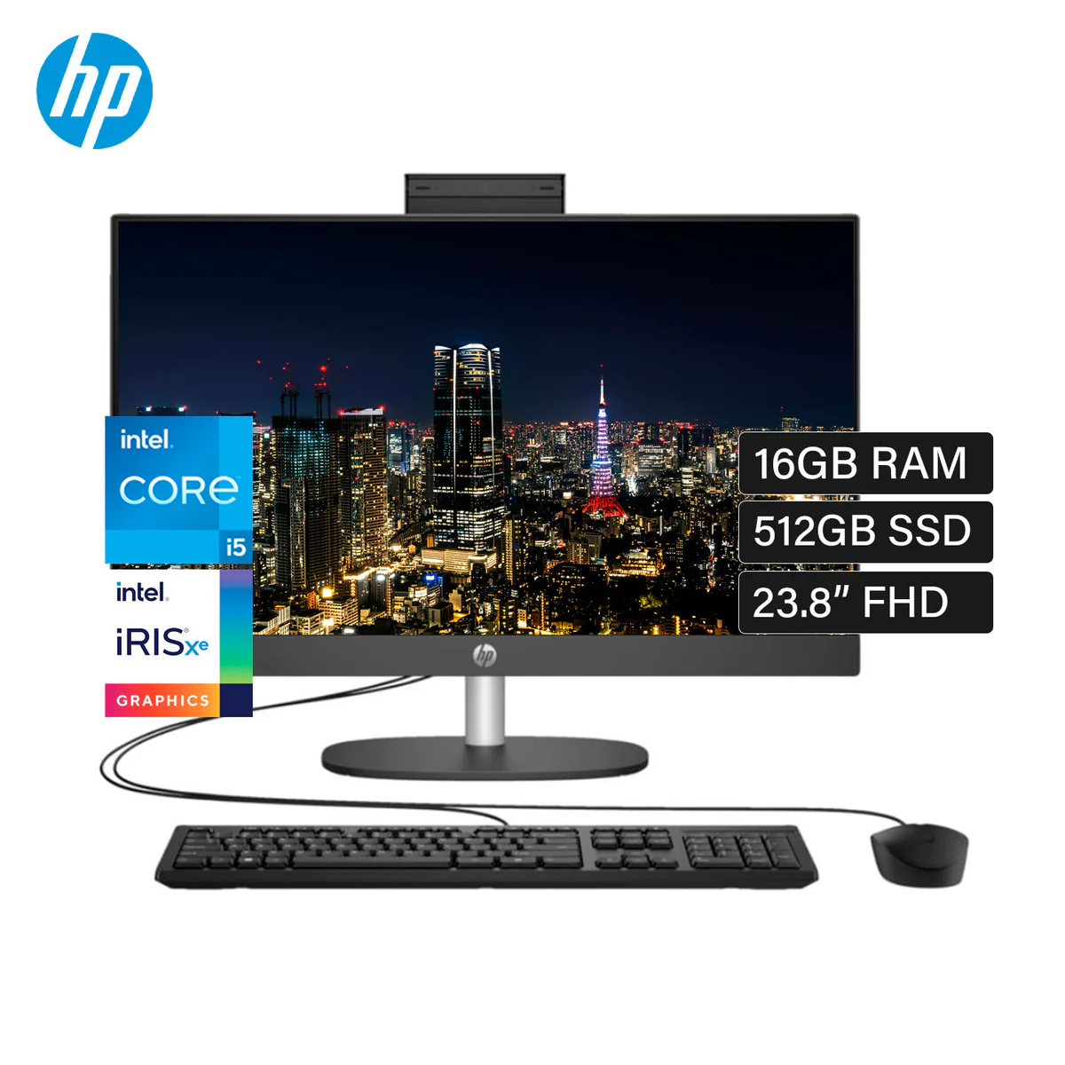 ALL IN ONE HP ProOne 240 / I5-1334U / 16GB / SSD 512GB