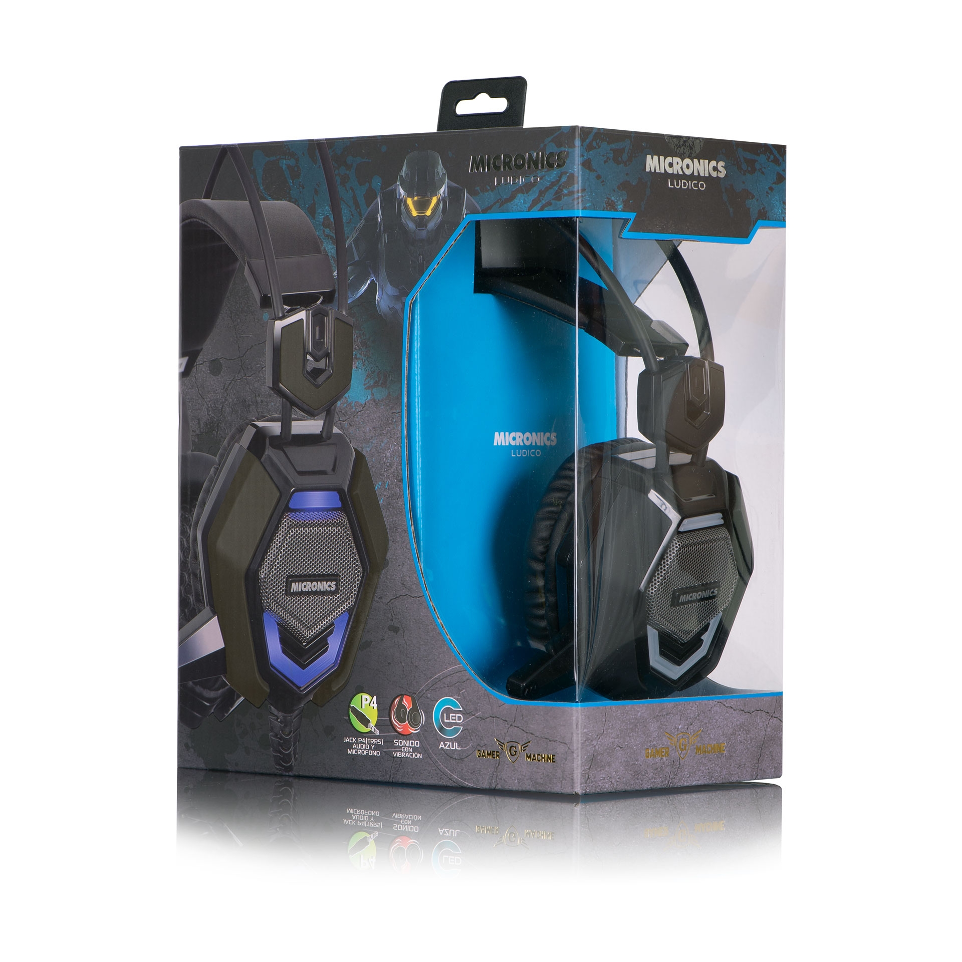 Audífono Gamer Micronics Ludico HG802 - Imagen 3